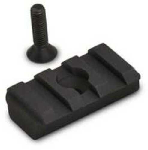 Nordic Components Shotgun Magazine Tube Black Picatinny Rail for Barrel Clamp TRL-BCT-150K